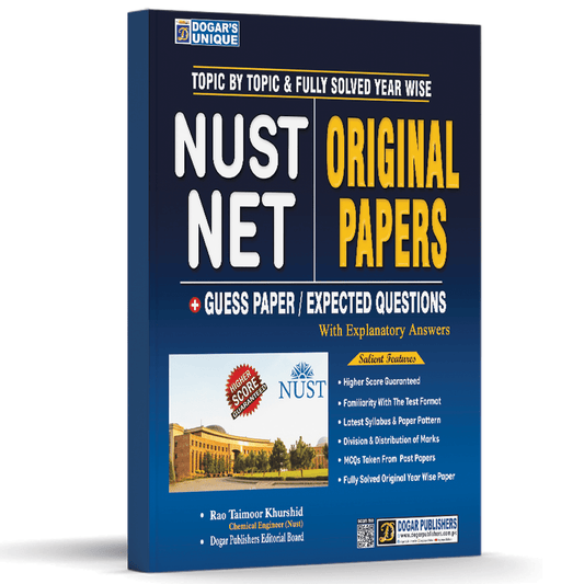 NUST NET Original Papers by Rao Taimoor Khurshid – Dogar Publishers