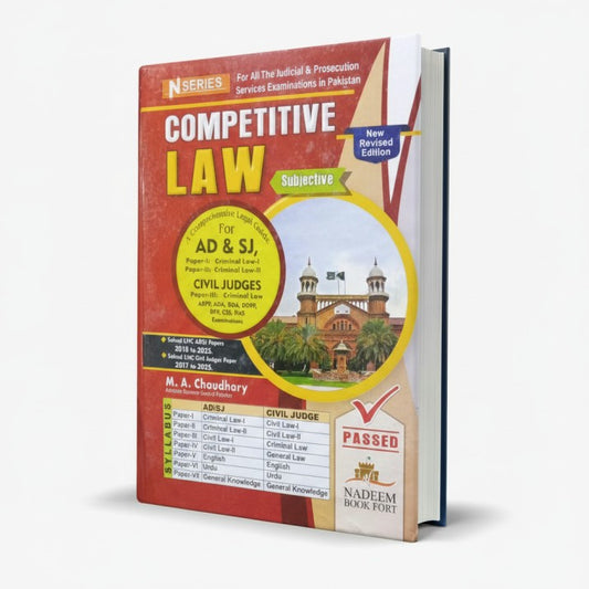 N Series Competitive Law Book For AD By M. A. Chaudhary MKG