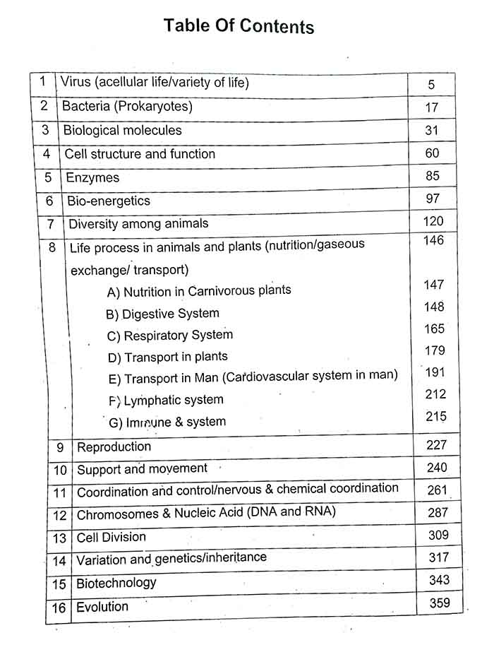 National Biology for All Medical Entrance Test, MDCAT (UHS), PMC, NUMS, AKU and AMC By Prof. Tariq Mahmood Sahu Multan Kitab Ghar