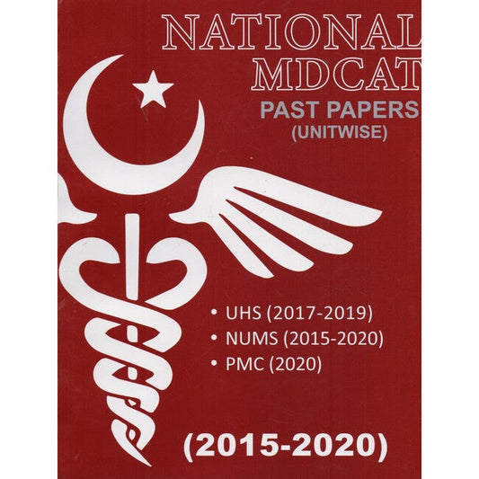 National MDCAT UNITWISE Past Papers (2015-2020) Multan Kitab Ghar