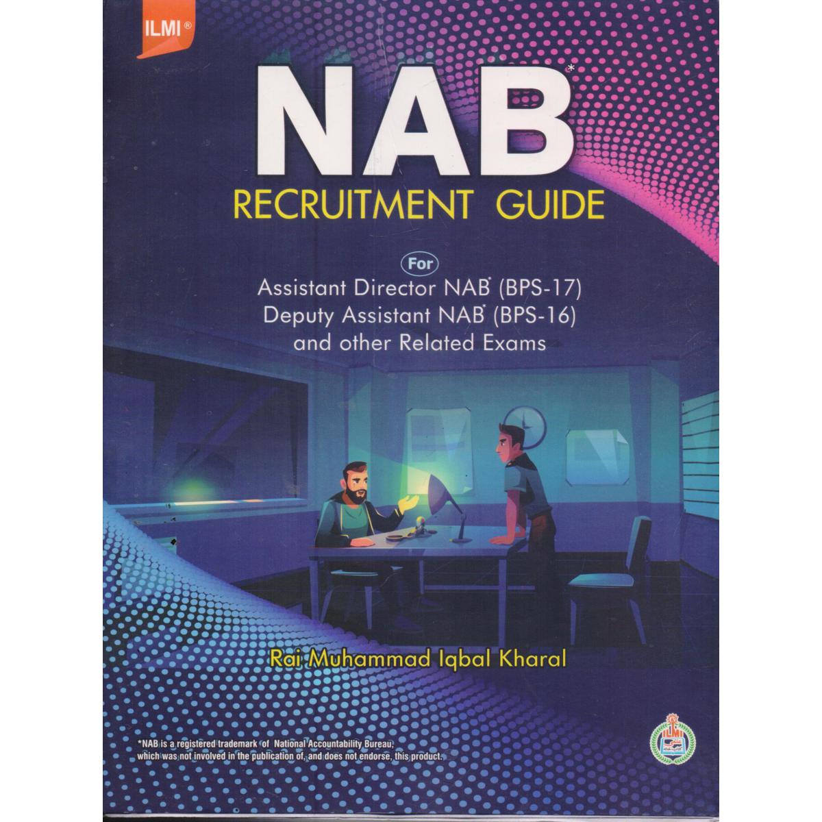 Ilmi NAB Recruitment Guide Book by Rai Muhammad Iqbal Kharral - Multan Kitab Ghar