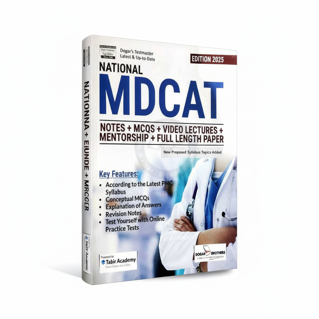 National MDCAT Notes, MCQs, Mentorship, Full Length Paper – Edition 2025 - MKG