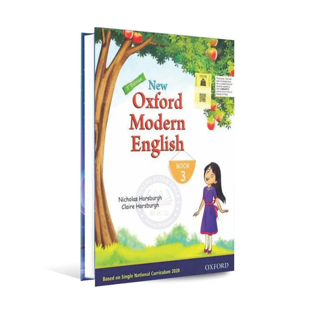 New Oxford Modern English Book 3 Class 3rd Edition By Nicholas Multan Kitab Ghar