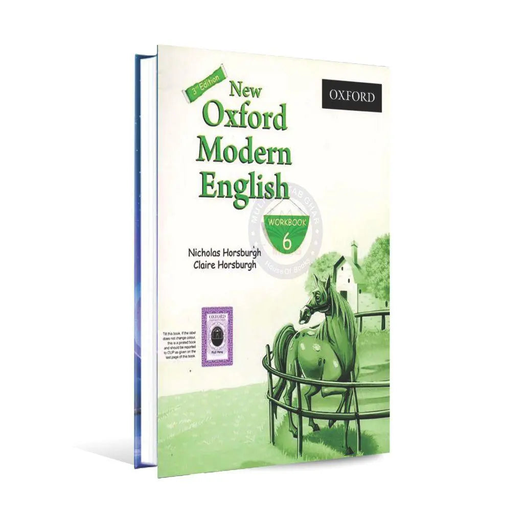 New Oxford Modern English Workbook 6 by Nicholas Horsburgh Multan Kitab Ghar