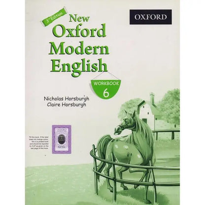 New Oxford Modern English Workbook 6 by Nicholas Horsburgh Multan Kitab Ghar