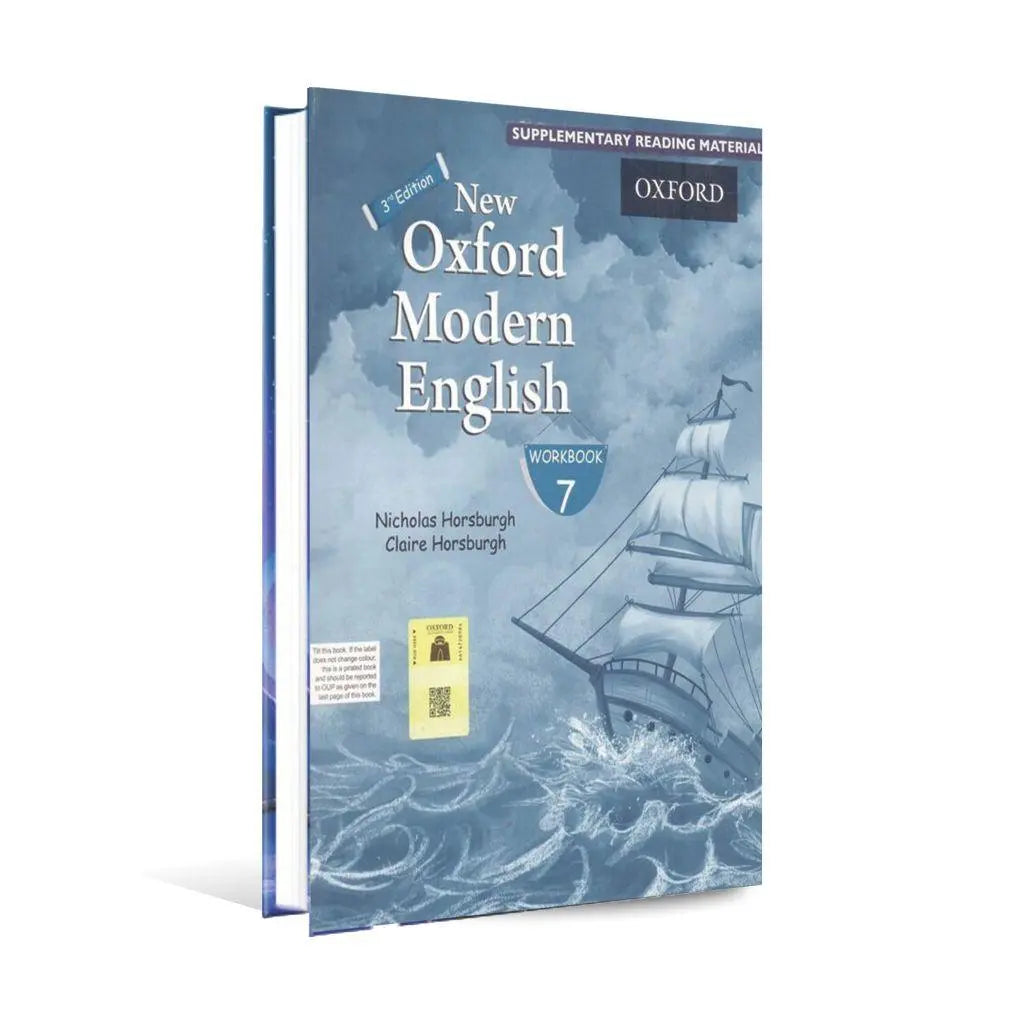 New Oxford Modern English Workbook 7 by Nicholas Horsburgh Multan Kitab Ghar