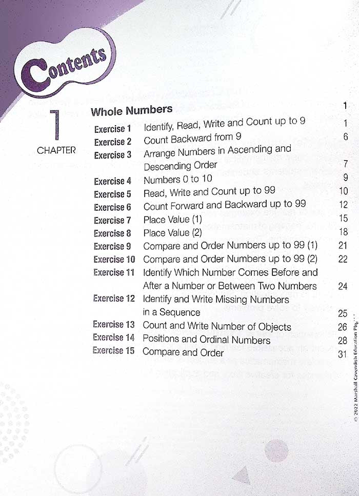 New Mathematics Connection Workbook Grade 1 – Marshall Cavendish Education