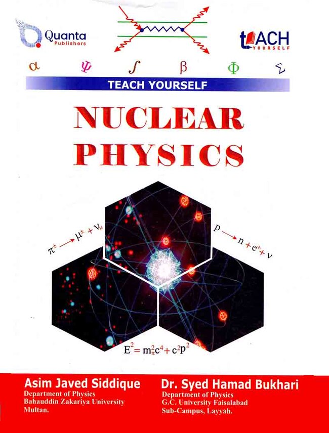 Nuclear Physics Book For BS M.Sc Physics By Asim Javaid Multan Kitab Ghar