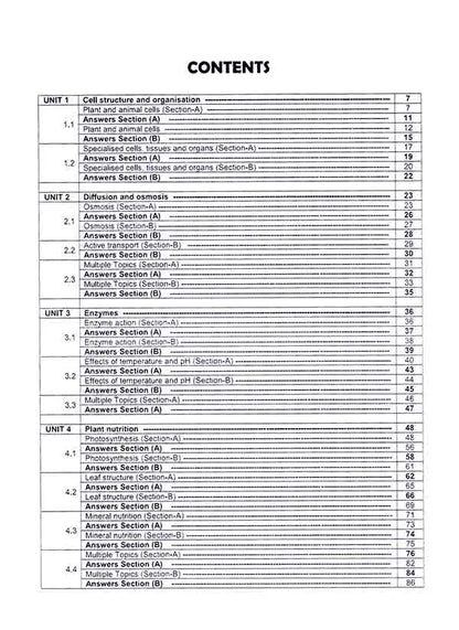 O Level Biology Paper 2 Topical Workbook By Read Write Multan Kitab Ghar