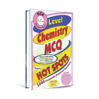 O Level Chemistry MCQ Hot Spots for Pre-Exam By Redspot Multan Kitab Ghar