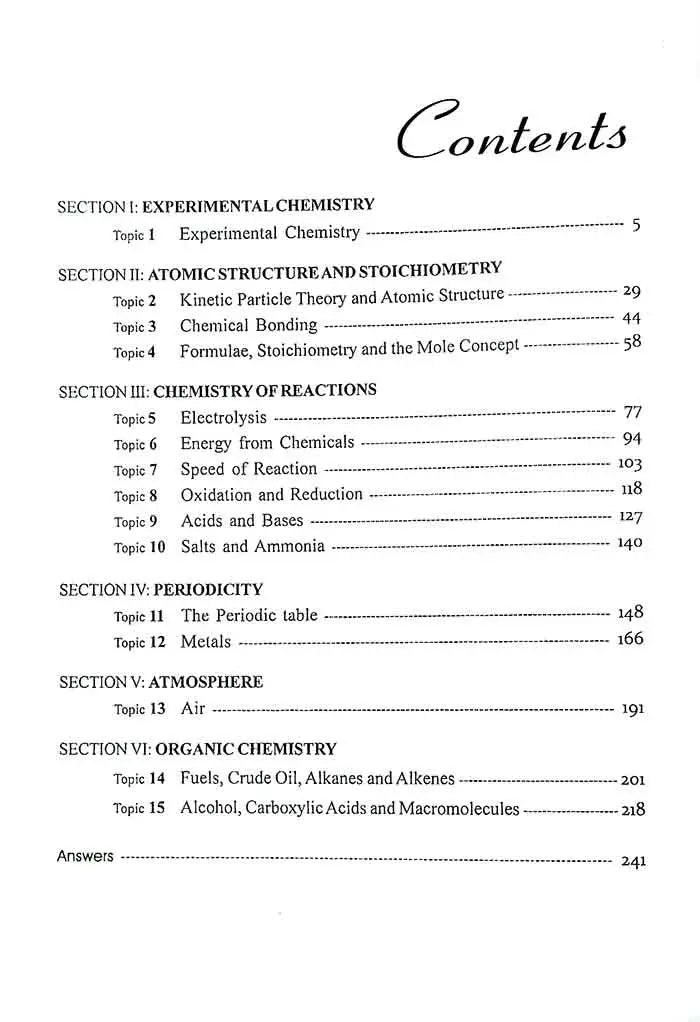 O Level Chemistry MCQ Hot Spots for Pre-Exam By Redspot Multan Kitab Ghar