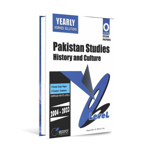 O Level Pakistan Studies History and Culture Book Yearly Worked Solutions by Redspot Multan Kitab Ghar