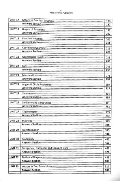 O Level Topical Worked Solution Mathematics 4024 Paper-1 By Riaz Taunsvi