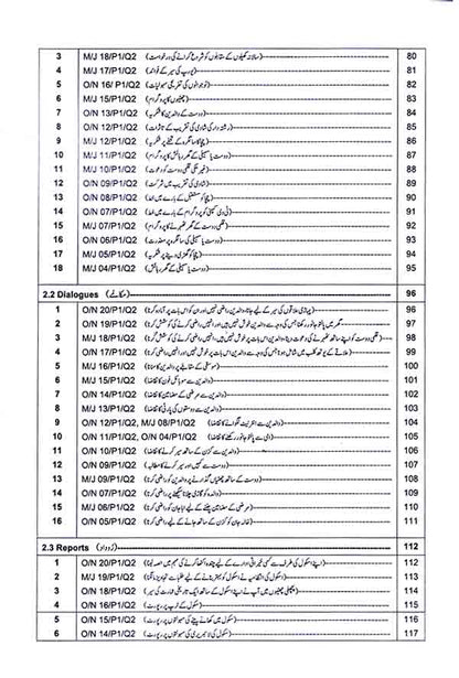 O Level Urdu 3248 Paper 1 Topical Workbook by Read and Write Publications Multan Kitab Ghar