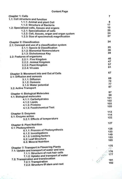 O level 5090 Biology Topical paper-1 (2023-2025 ) By Iram Habib Malik Multan Kitab Ghar