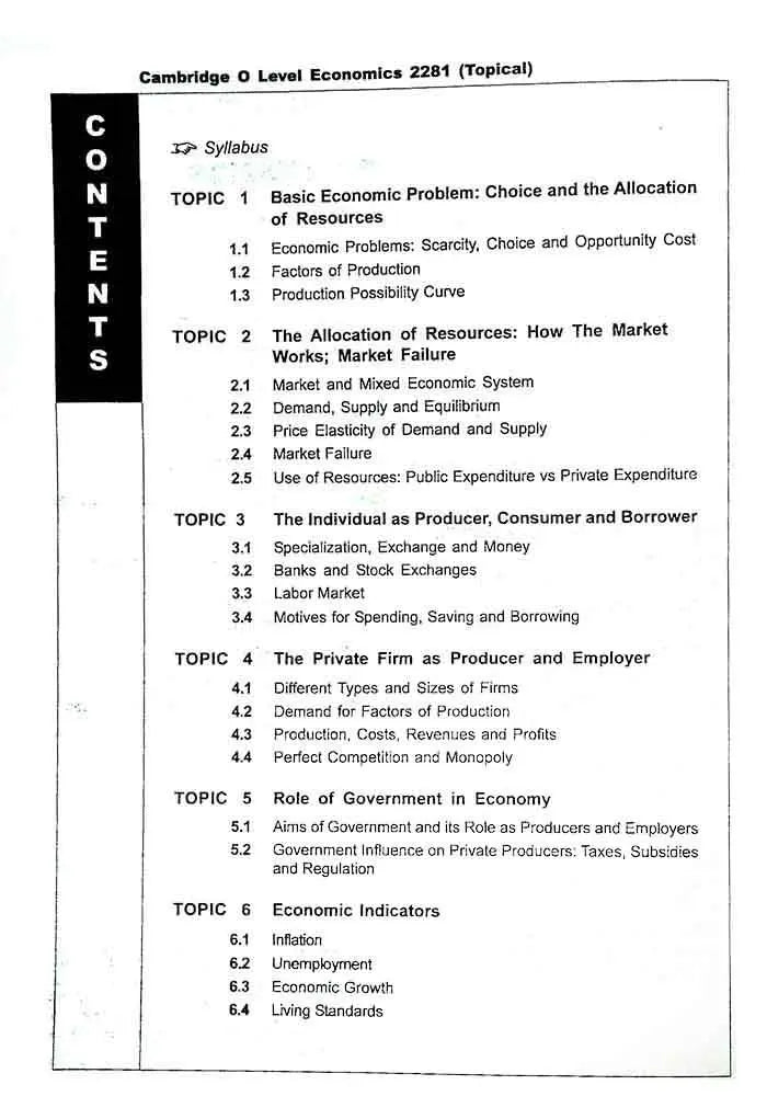 O level Economics Past Papers 2010-2023 Topical Worked solutions by Redspot