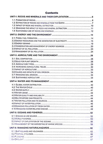 O level Environmental Management 5014/0680 workbook by Read and Write Multan Kitab Ghar