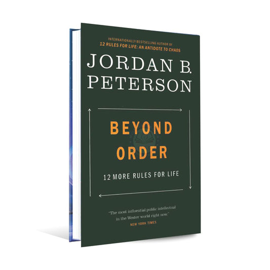 Beyond Order 12 More Rules for Life Book by Jordan B. Peterson Multan Kitab Ghar