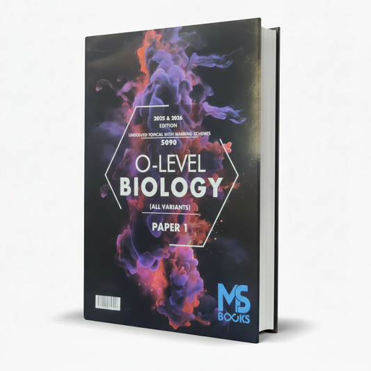 O Level Biology Paper 1 All Variants 5090 by MS Books – Exam Practice Resource - MKG