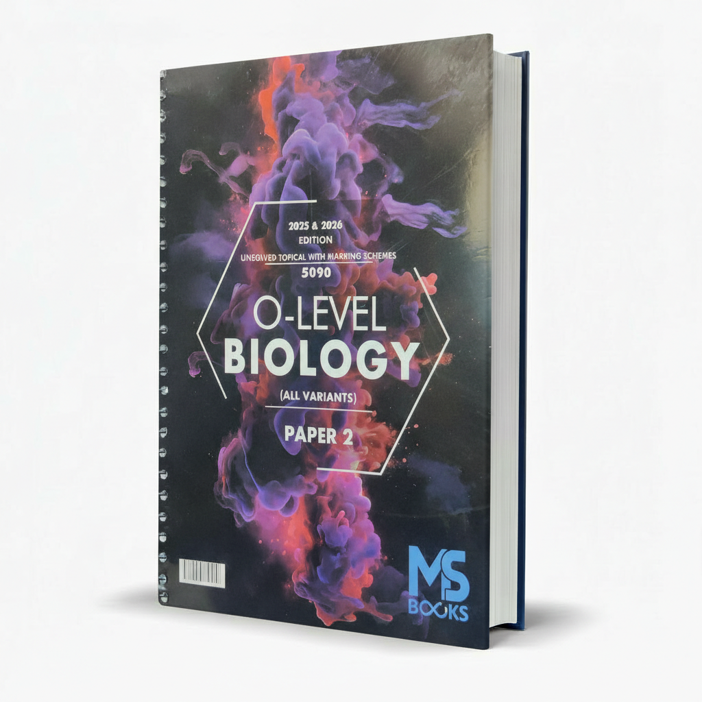O Level Biology Paper 2 All Variants 5090 by MS Books – Exam Practice Resource - MKG