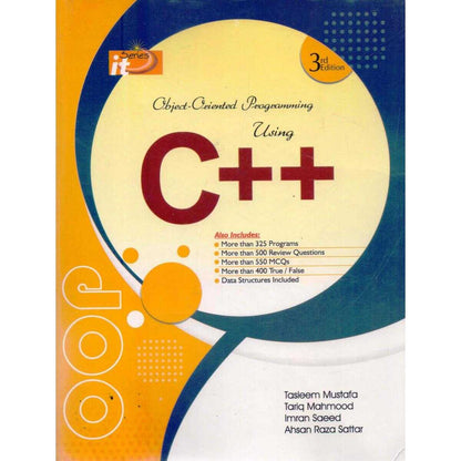 Object Oriented Programming Using C++ Book 3rd Edition by IT Series