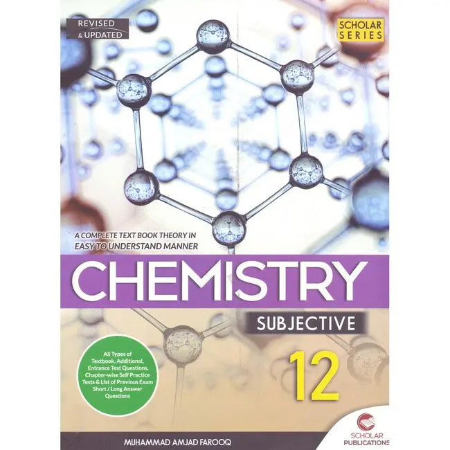 Objective Chemistry Class 12th by Muhammad Amjad farooq Multan Kitab Ghar