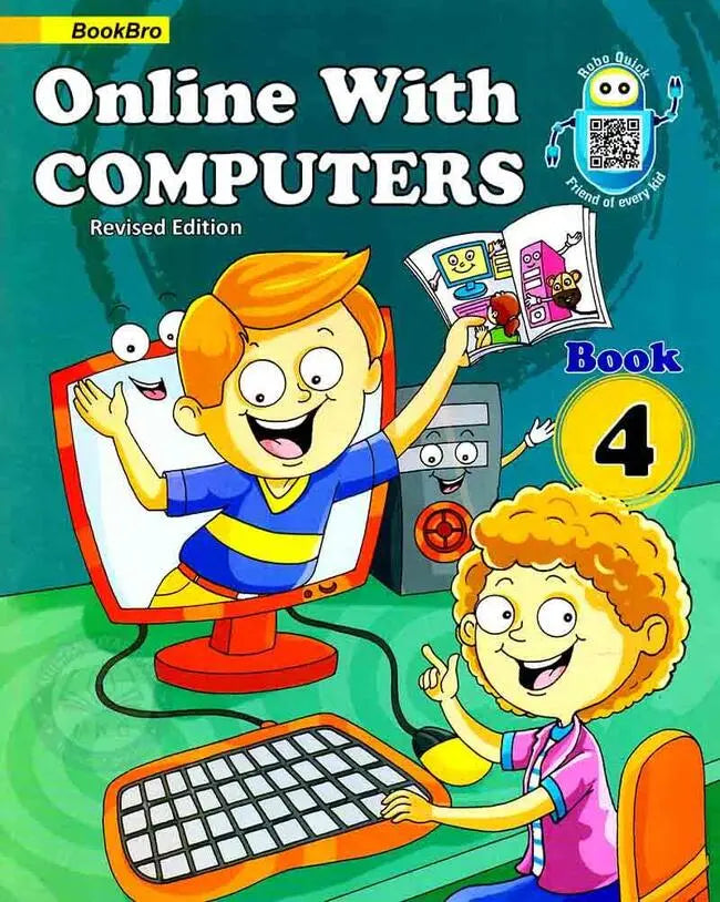 Online With Computers Revised Edition Book 4 Multan Kitab Ghar