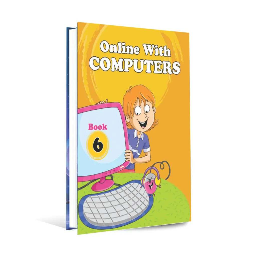 Online with Computers Book 6 By Book Bro Multan Kitab Ghar