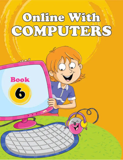 Online with Computers Book 6 By Book Bro Multan Kitab Ghar