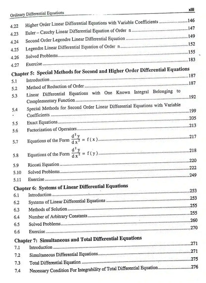 Ordinary Differential Equations Book By Dr Nawazish Ali Shah