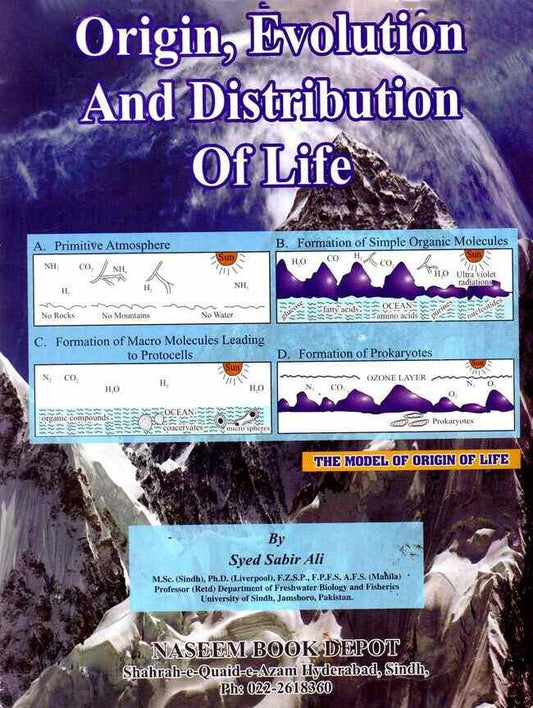 Origin Evolution and Distribution of Life Book by Sabir Ali Multan Kitab Ghar