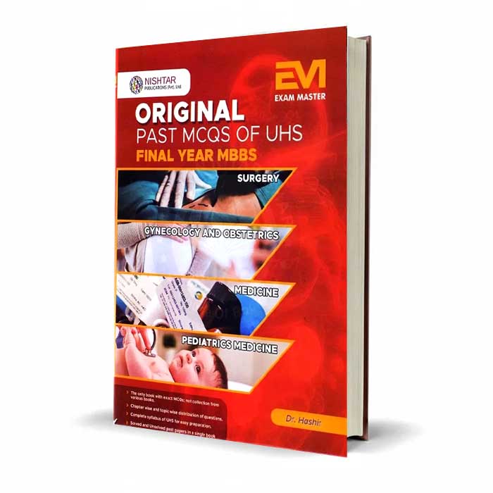 Original Past MCQs Of UHS Book For MBBS By Dr. Hashir