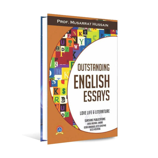 Outstanding English Essays Book By Prof. Musarrat Hussain Multan Kitab Ghar