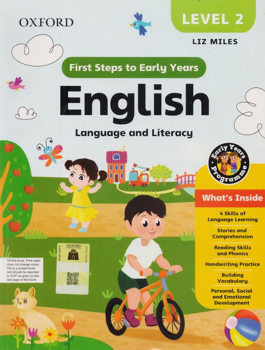 Oxford English Language and Literacy Book for Level 2 by Liz Miles Multan Kitab Ghar