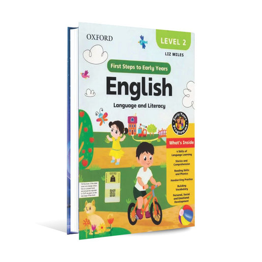 Oxford English Language and Literacy Book for Level 2 by Liz Miles Multan Kitab Ghar