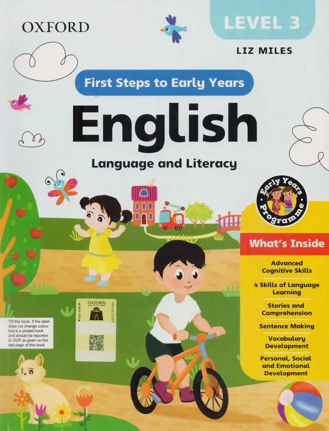 Oxford English Language and Literacy Book for Level 3 by Liz Miles Multan Kitab Ghar
