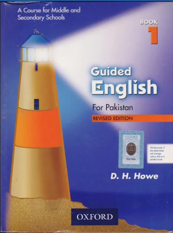 Oxford Guided English For Pakistan Book 1 By D.H. Howe Multan Kitab Ghar