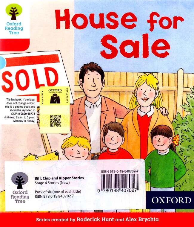 Oxford House For Sale Pack Of Six Books By Roderick Hunt