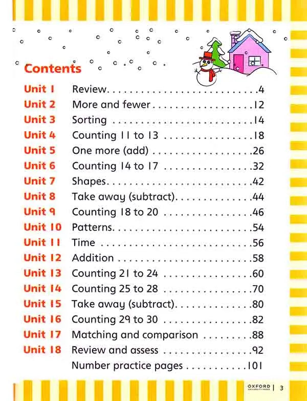 Oxford Maths For Early Learners Book For Year 2 A Comprehensive Mathematics Series for Pre-Primary Multan Kitab Ghar