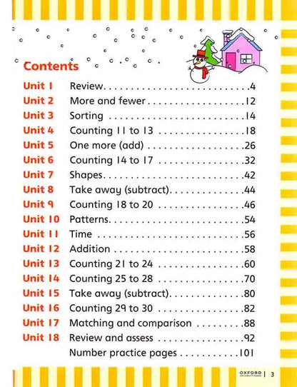 Oxford Maths For Early Learners Book For Year 2 A Comprehensive Mathematics Series for Pre-Primary Multan Kitab Ghar