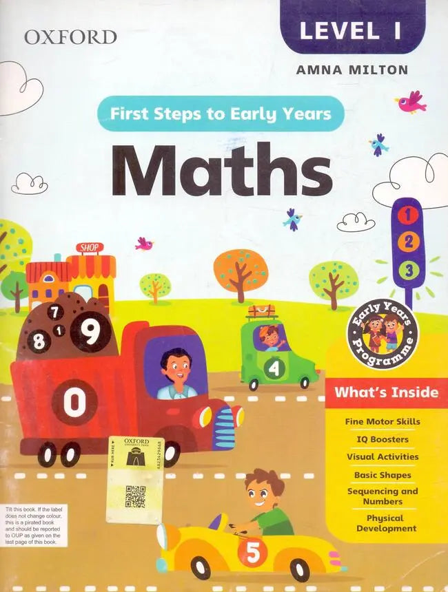 Oxford Maths Level 1 Book By Amna Milton Multan Kitab Ghar