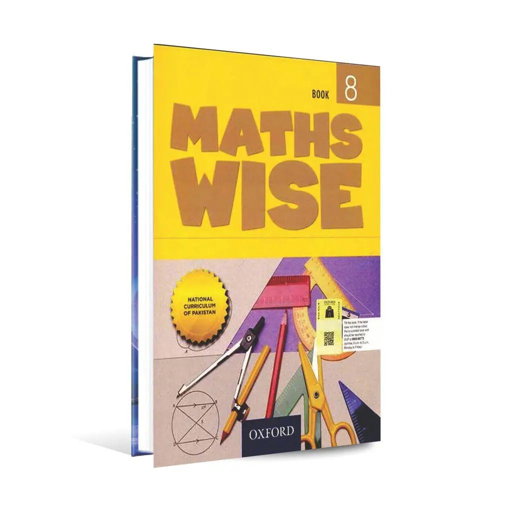 Oxford Mathswise Book for class 8 Multan Kitab Ghar