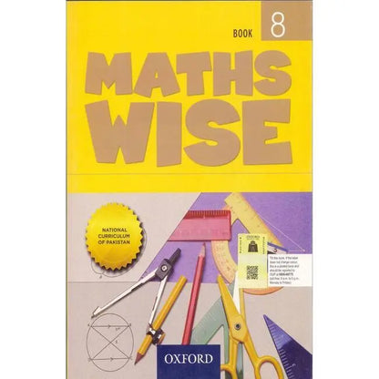 Oxford Mathswise Book for class 8 Multan Kitab Ghar