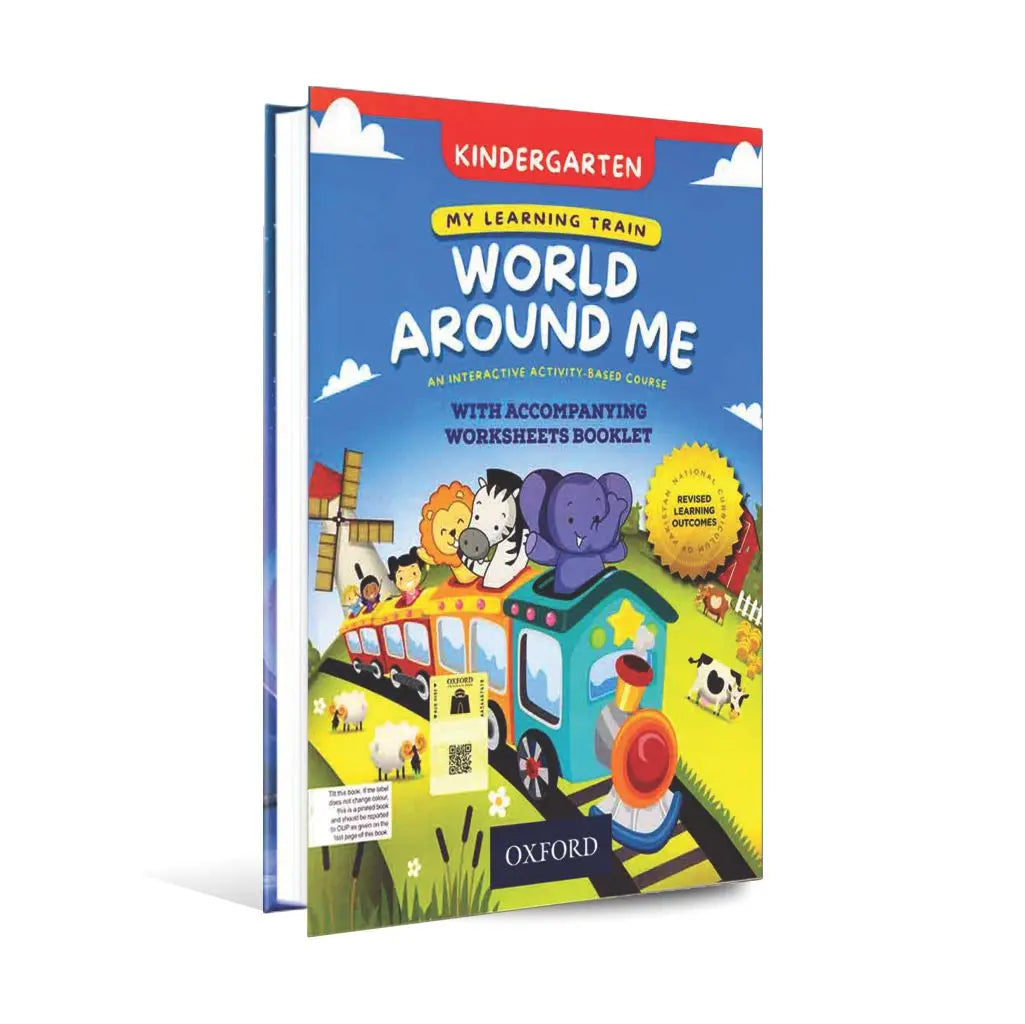 Oxford My Learning Train World Around Me Book For Kindergarten Multan Kitab Ghar