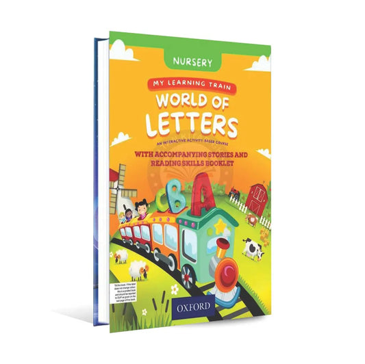 Oxford My Learning Train World of Letter Book For Nursery Class Multan Kitab Ghar