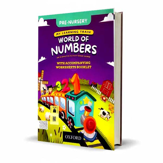 Oxford My Learning Train World of Number Book for Pre Nursery