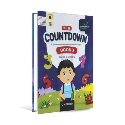 Oxford New Countdown Book 3 A Comprehensive Mathematics Series for Grade 3 Third Edition Multan Kitab Ghar