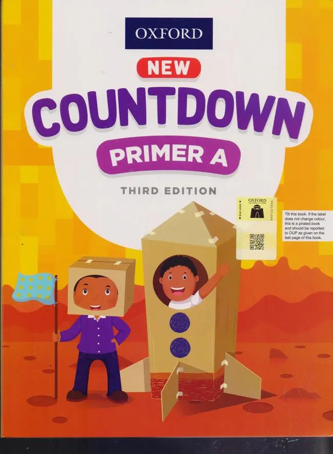 Oxford New Countdown for Primer A Book 3rd Edition Multan Kitab Ghar