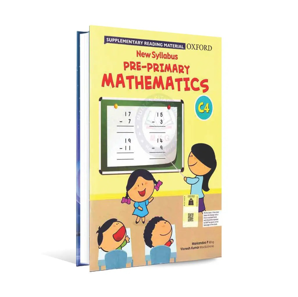 Oxford New Syllabus Pre Primary Mathematics C4 Book by Oxford University Press Multan Kitab Ghar