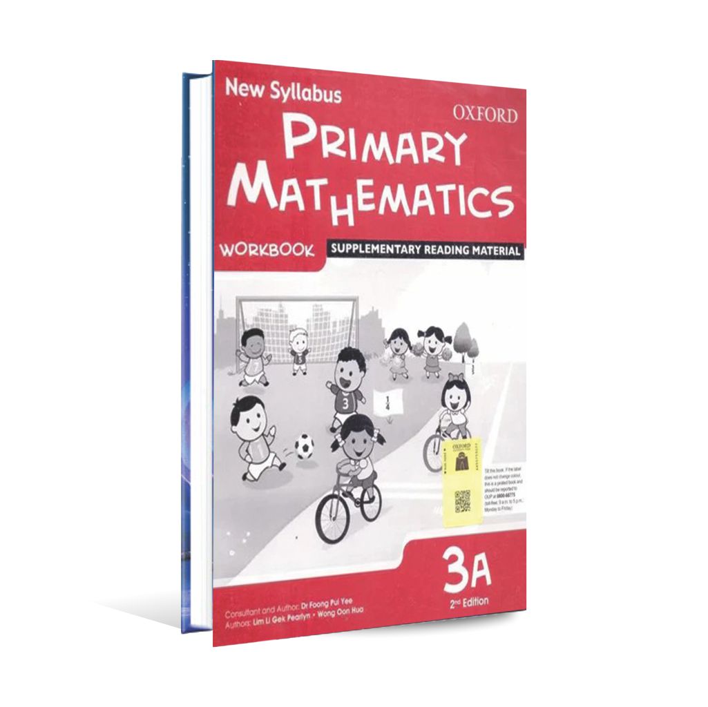 Oxford Primary Mathematics 3A Book By Wong Oon Hua Multan Kitab Ghar